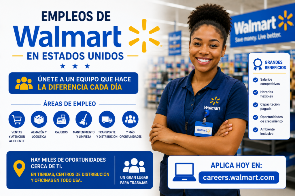 Empleos de Walmart en Estados Unidos