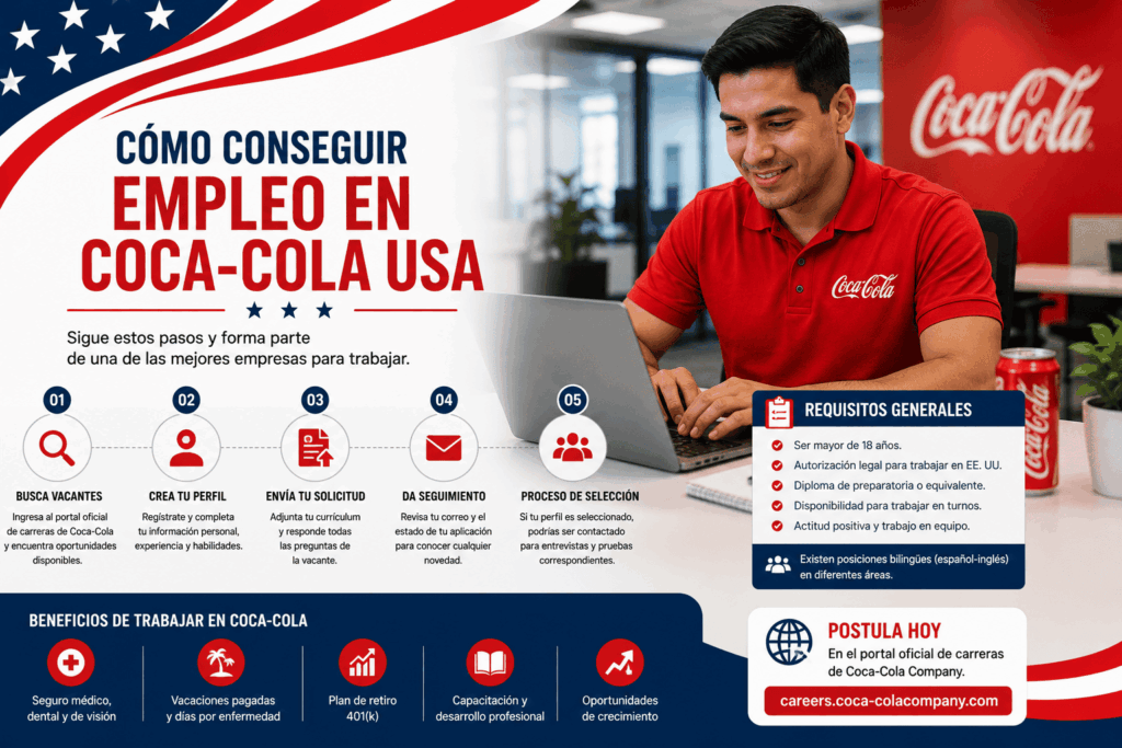 Cómo conseguir trabajo en Coca-Cola USA