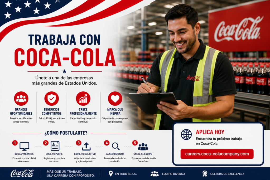 Empleos en Coca-Cola USA